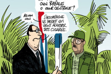 Les dessins de la semaine : Hollande à Cuba