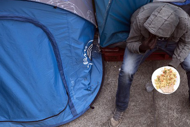 La (sur)vie continue pour les migrants d’Austerlitz