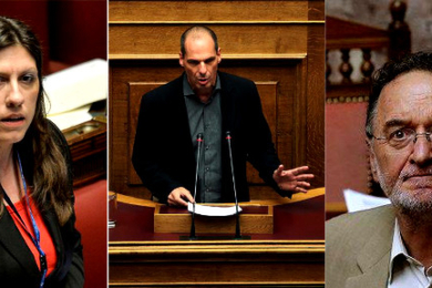 Zoé, Yanis, Panagiotis et les 39 autres rebelles face aux capitulards tsipriotes