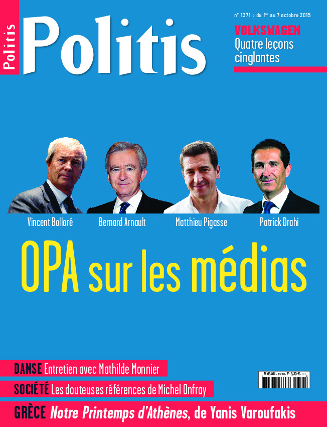 Bolloré, Arnault, Pigasse, Drahi : OPA sur les médias