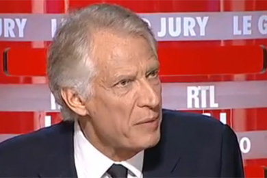 Villepin : « Faire croire que nous sommes en guerre est un piège »