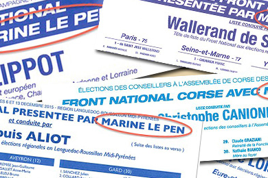Les bulletins de vote du FN sont-ils légaux ?