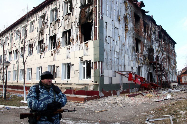 Ecole à Grozny, 2014 Elena Fitkulina/AFP 
