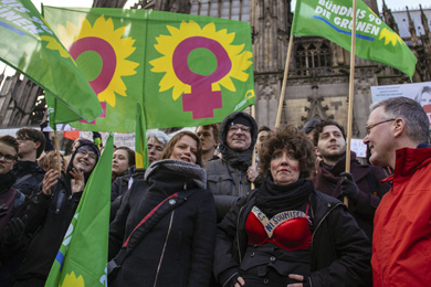 Allemagne : La lutte des femmes au second plan