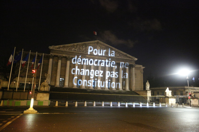 Révision constitutionnelle: Une association écrit son NON sur l’Assemblée