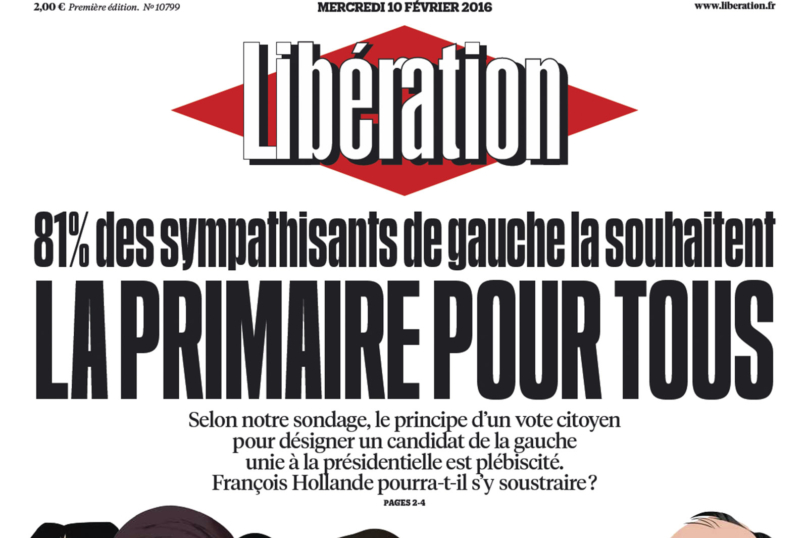 Sondage sur la primaire à gauche : le chiffre caché de « Libération »
