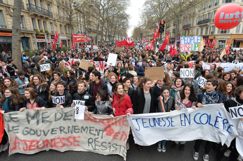 Contre la loi travail, «Paris, lève toi»