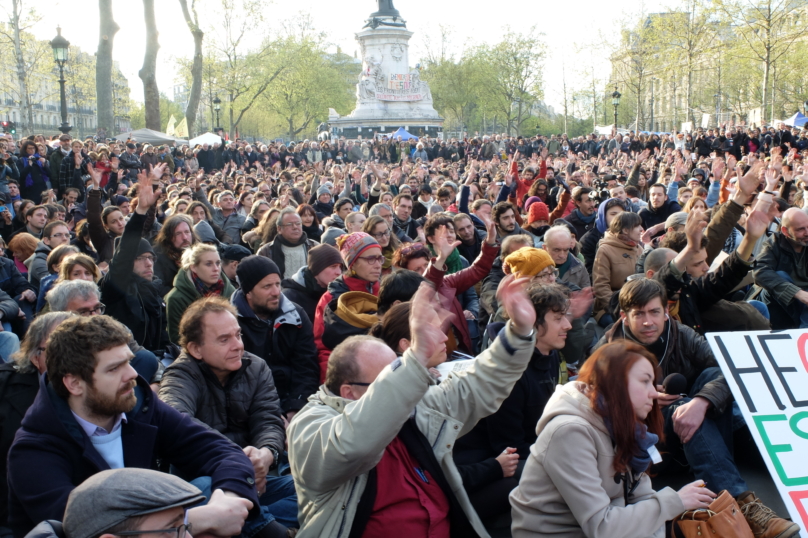 En direct. Nuit debout, 59 mars