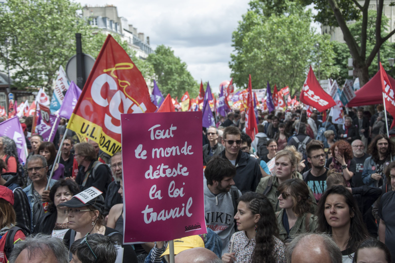 L’opposition à la loi Travail mobilise énoooormément