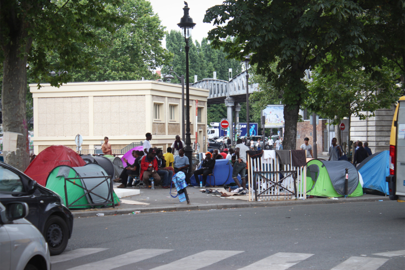 La détresse des migrants et une énième évacuation