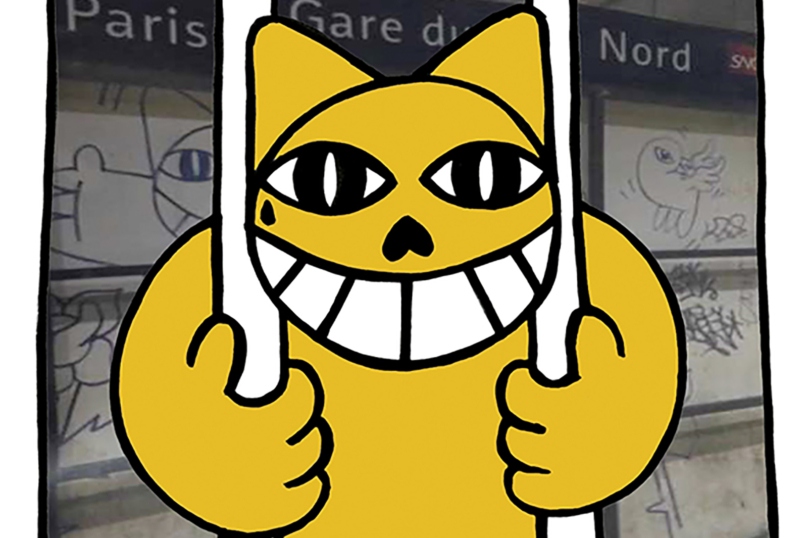M. Chat en cage ?