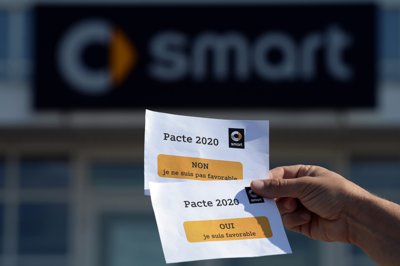 Smart rétrécit les salaires