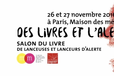 Politis au Salon du livre des lanceuses et lanceurs d’alerte