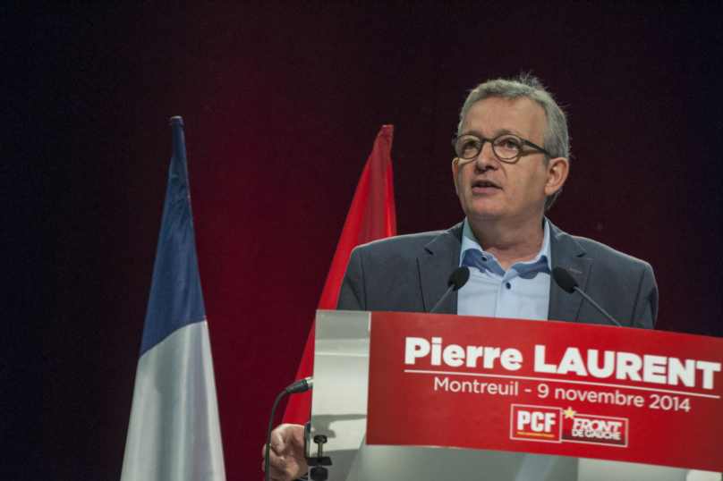 Pierre Laurent va proposer au PCF de soutenir Jean-Luc Mélenchon