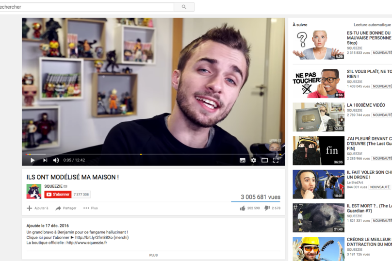 Youtubeur, un plan pas net