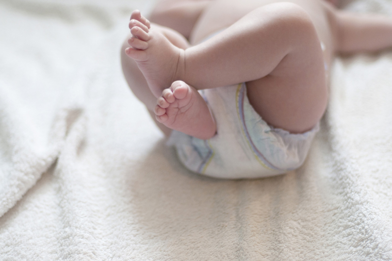 Des résidus toxiques dans les couches pour bébés !