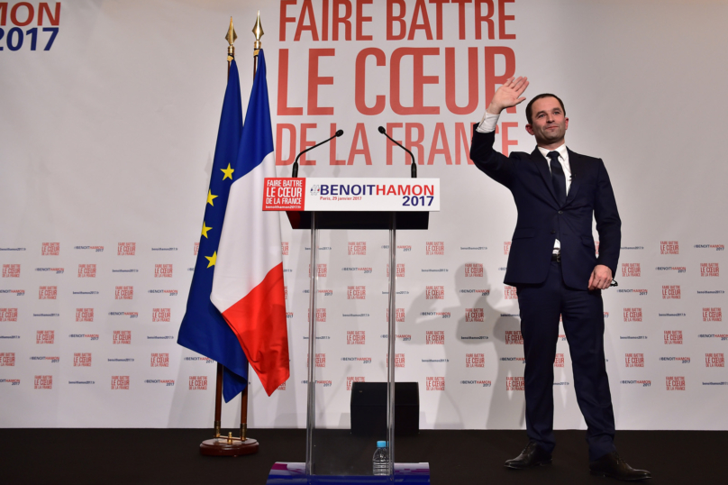 Hamon en appelle à Mélenchon et Jadot