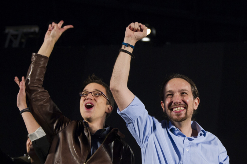 Podemos : Deux hommes face à face