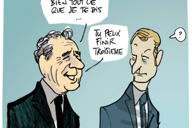 Les dessins de la semaine d’Aurel : l’union Macron-Bayrou, la désunion Hamon-Mélenchon
