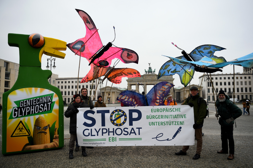 Du glyphosate dans les urines de citoyens