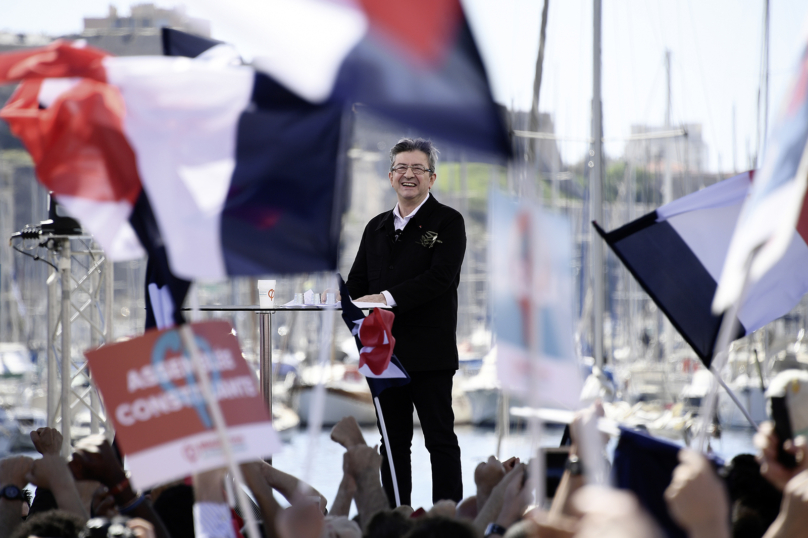 Mélenchon fédère sur un contenu