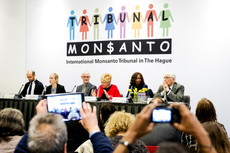 Monsanto reconnu coupable par le tribunal citoyen de La Haye