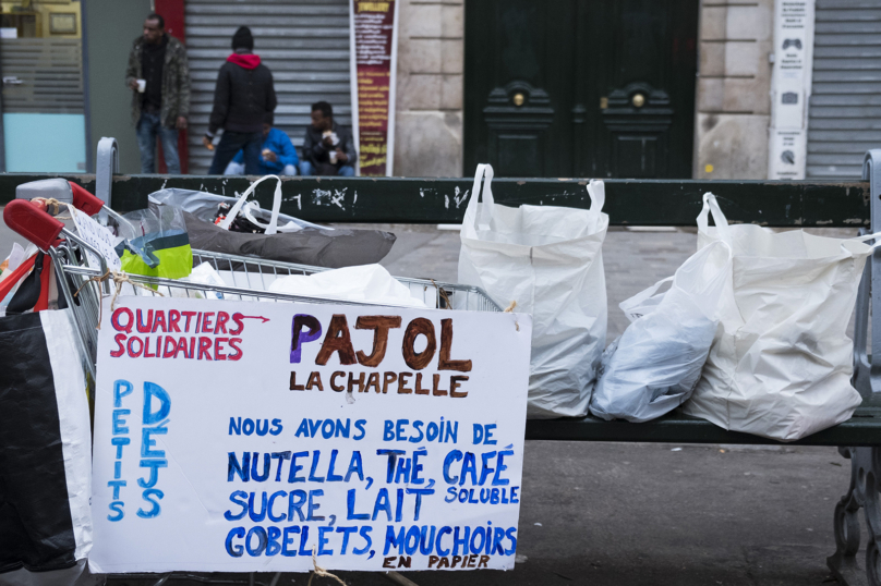 La carte de France des citoyens solidaires des migrants