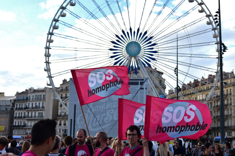 Nette remontée de l’homophobie en 2016