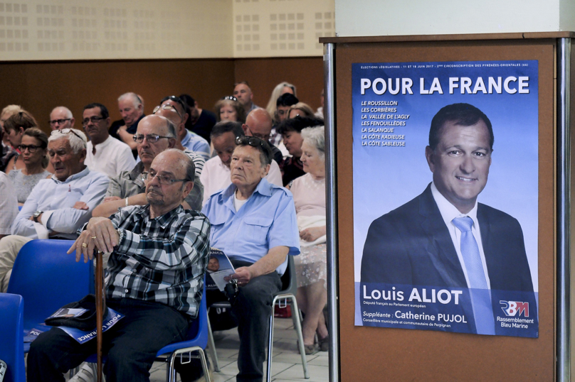 Le Front national en échec