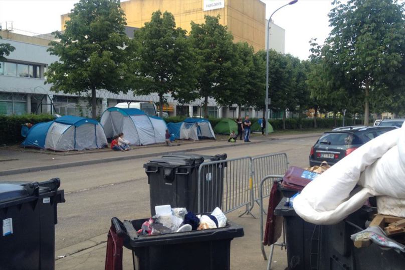 À Metz, le camp de la honte
