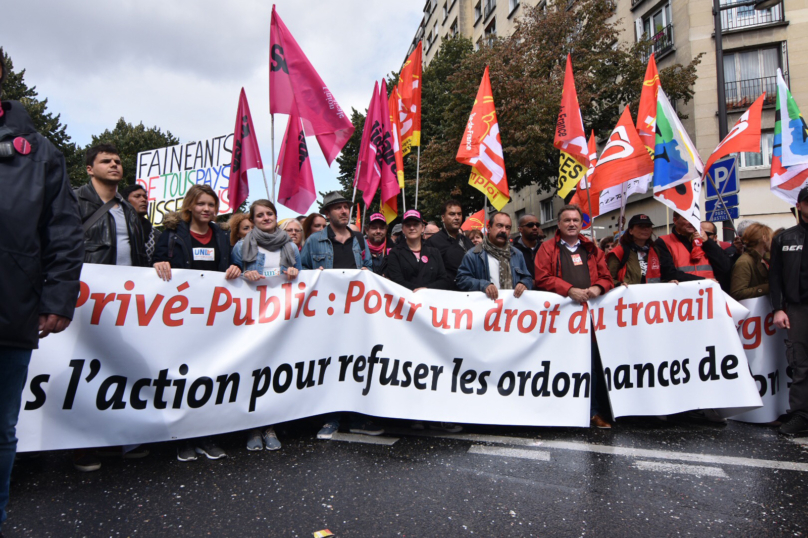 Première mobilisation réussie contre la loi travail 2