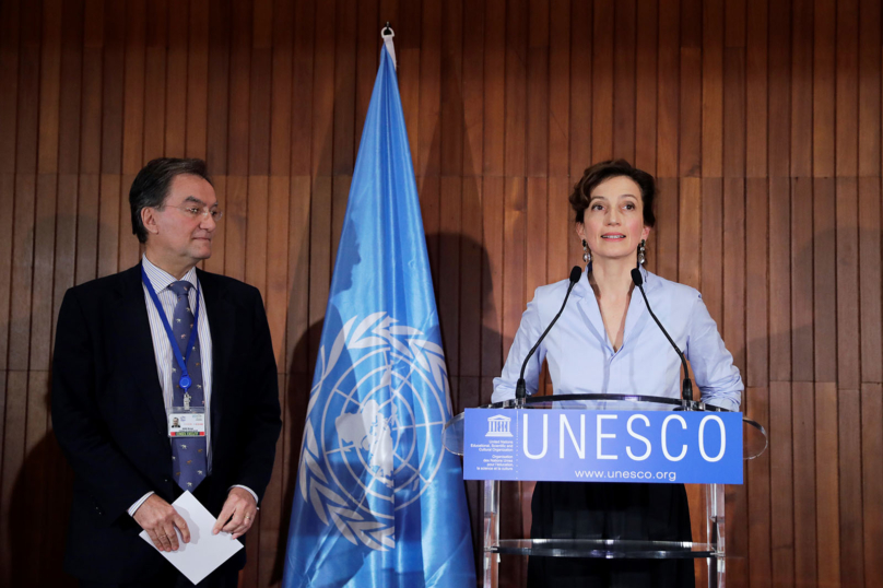 Unesco : la France et Audrey Azoulay face au chantage de Trump