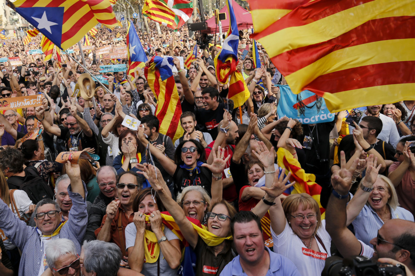 Le Parlement catalan a déclaré l’indépendance