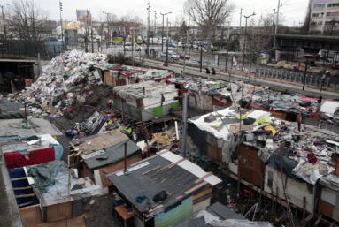 Un bidonville parisien menacé d’évacuation en pleine trêve hivernale