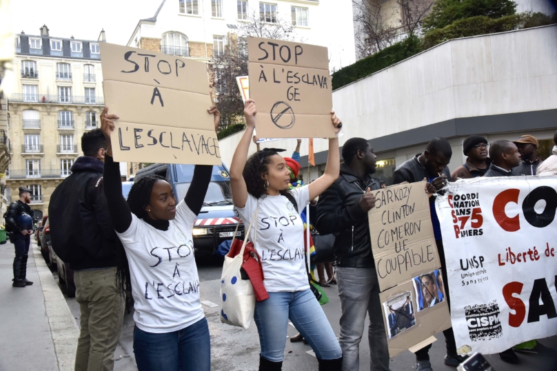 Rassemblement à Paris : « Libérez les Africains ! Libérez les Subsahariens ! »