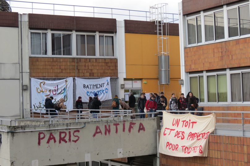 À Paris VIII, les exilés mènent l’occupation