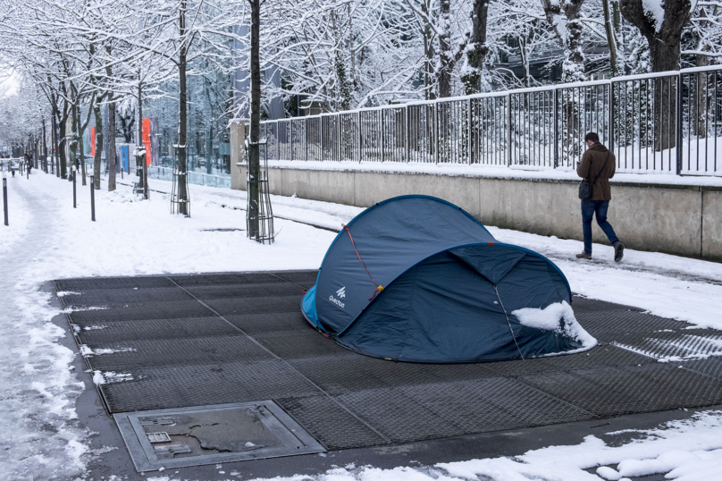 Pauvreté : Ce sans-abri inconnu