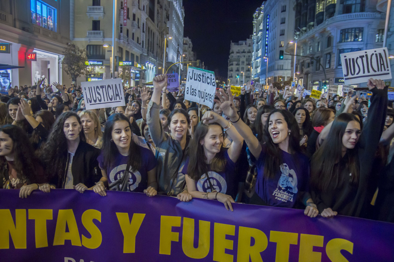 En Espagne, une grève générale pour les droits des femmes