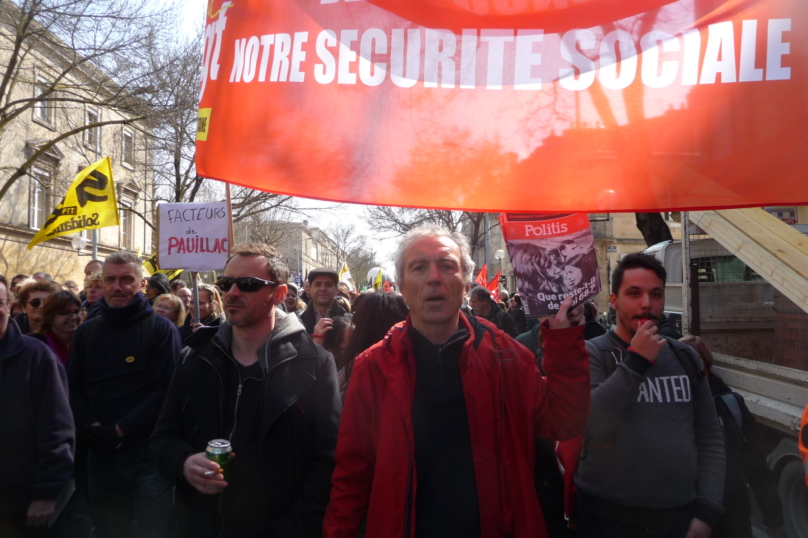 22 mars : Pour Politis participait à la manifestation bordelaise