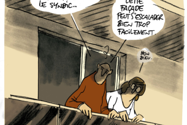 Les dessins de la semaine d’Aurel : Du bon côté du balcon