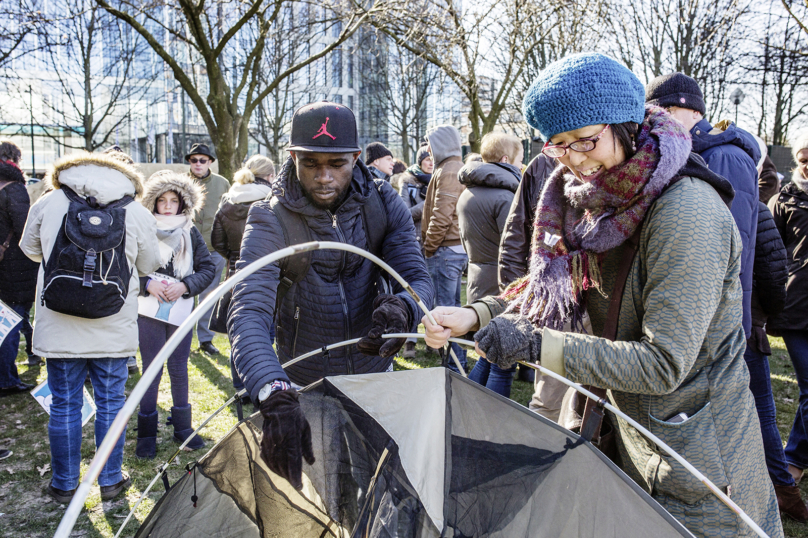 En Belgique, la solidarité faite crime