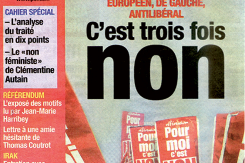 [POLITIS 30 ANS] 19 mai 2005 : un « non » renouvelé et argumenté