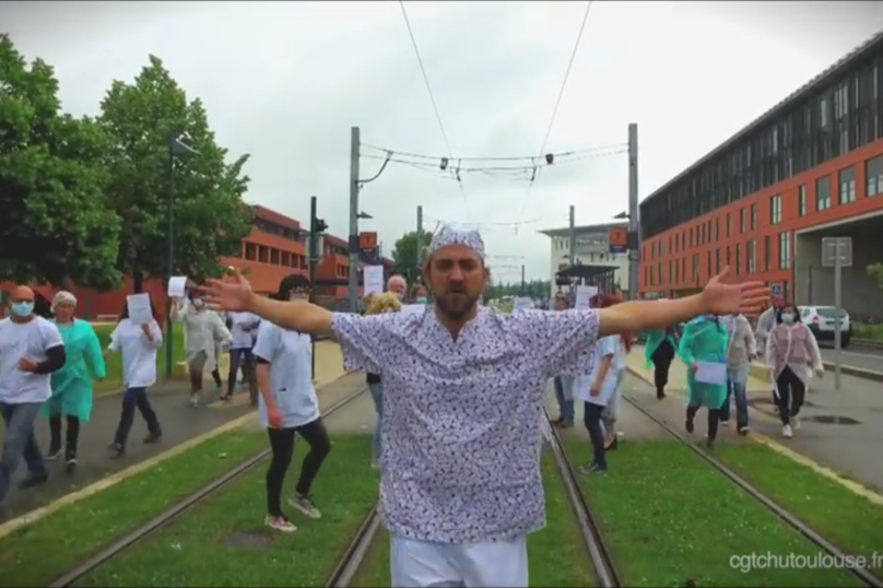 [VIDÉO] Des personnels soignants toulousains détournent un tube d’Orelsan