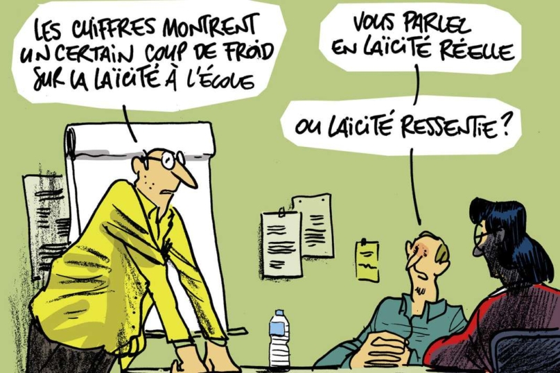 « Charlie Hebdo » sacrifie la laïcité pour son hors-série sur l’école…