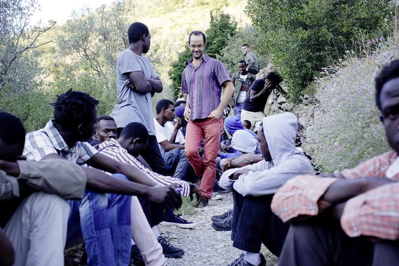 Cédric Herrou en tournée solidaire