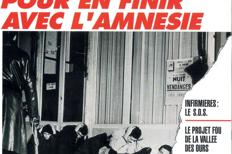 [POLITIS 30 ANS] « 17 octobre 1961, un massacre longtemps, trop longtemps, tu »