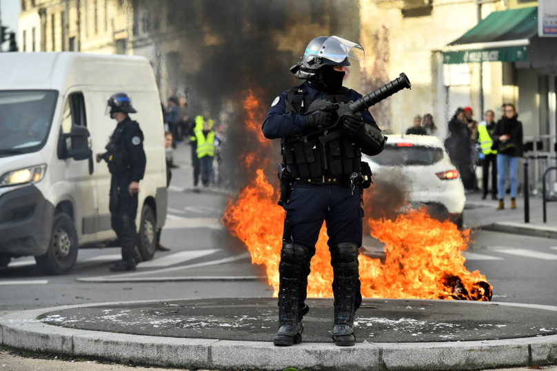 Les lycéens frappés par la répression policière