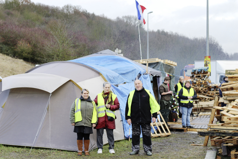 Gilets jaunes : « On a tous nos problèmes, mais on est solidaires »