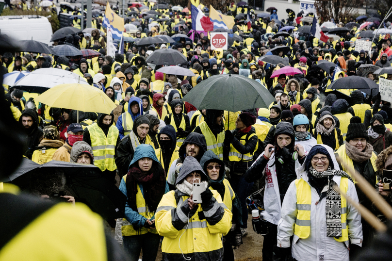 Valence en jaune, en masse et dans le calme