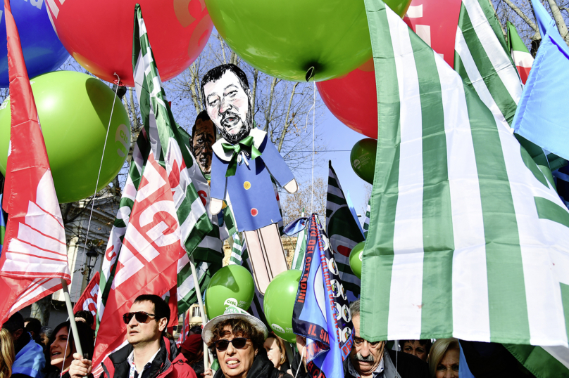 Italie : Syndicats dans la rue, extrême droite dans les urnes